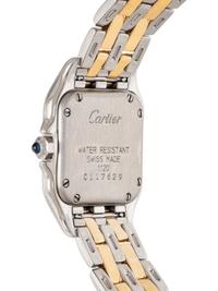 CARTIER, REF. 1120 STAINLESS STEEL AND 18K YELLOW GOLD AND DIAMOND 'PANTHÈRE' WATCH