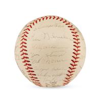 A 1964 Chicago Cubs Team Signed Autograph Baseball