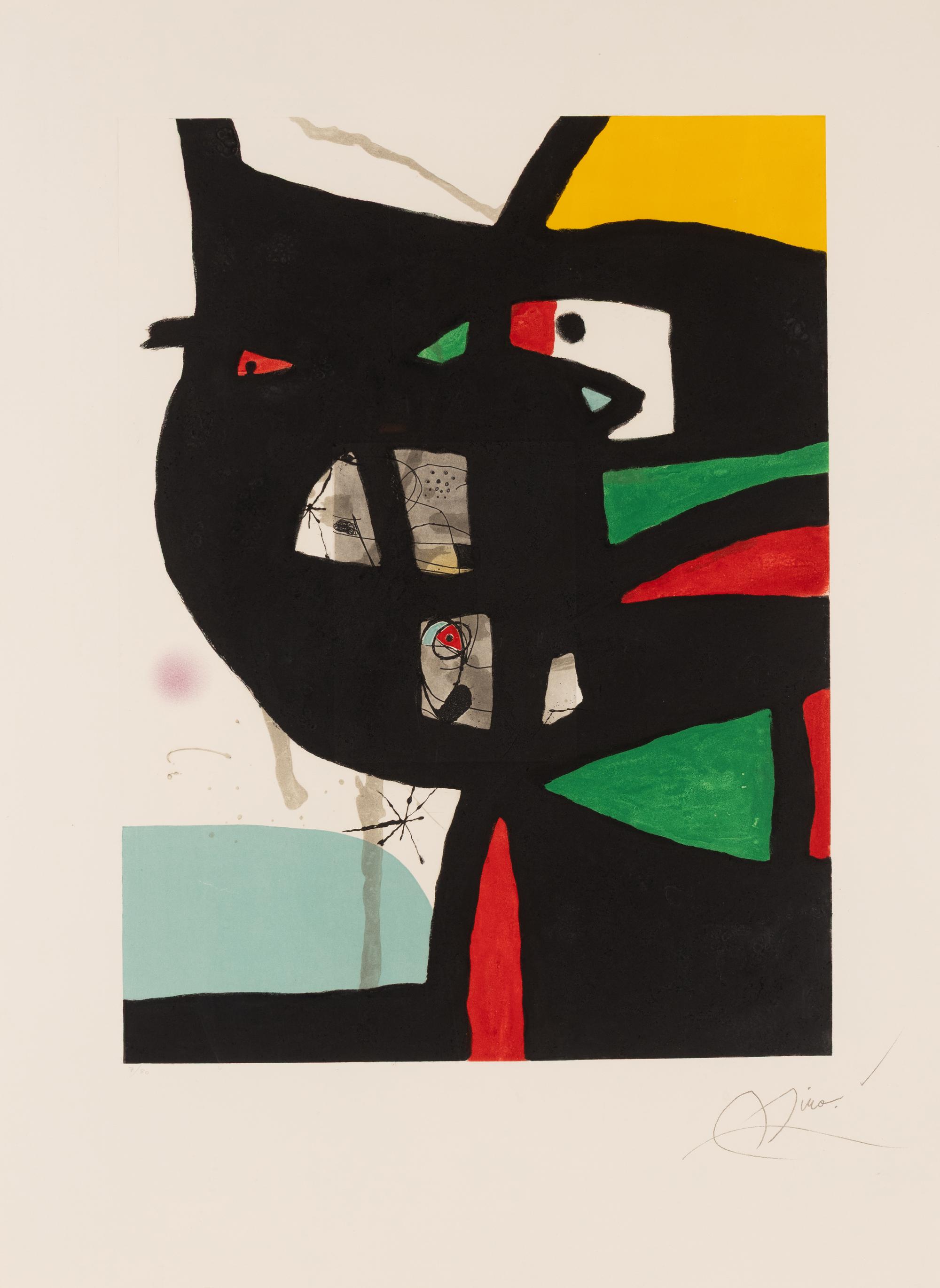 Joan Miró (Spanish, 1893–1983) — Fundació Palma I, 1988
