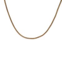 Yellow Gold Chain Necklace