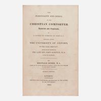 [Fore-Edge Painting] Heber, Reginald The Personality and Office of the Christian Comforter Asserted and Explained...