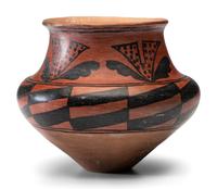 San Ildefonso Redware Pottery Jar