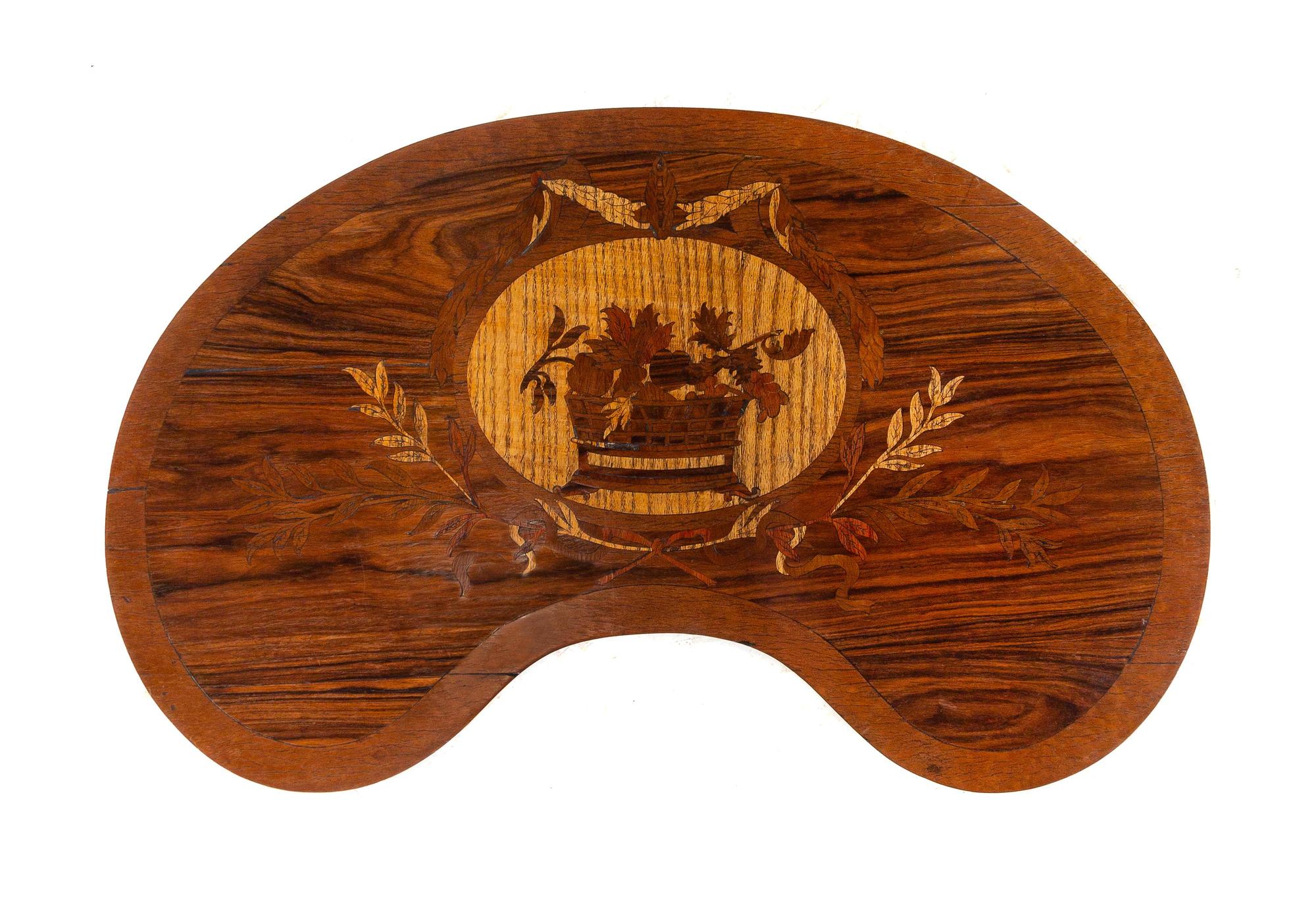 A Louis XV Style Marquetry Dressing Table