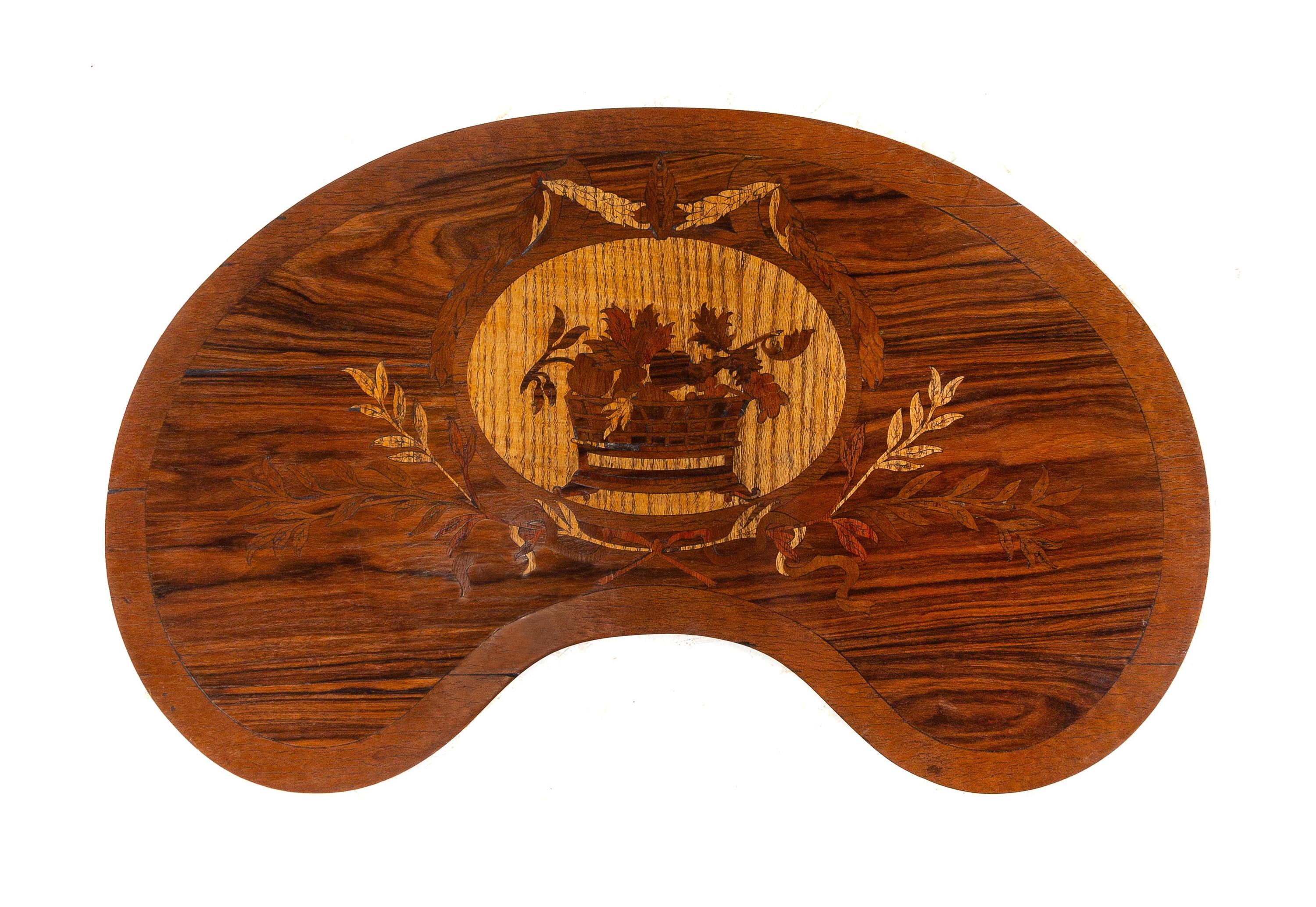A Louis XV Style Marquetry Dressing Table