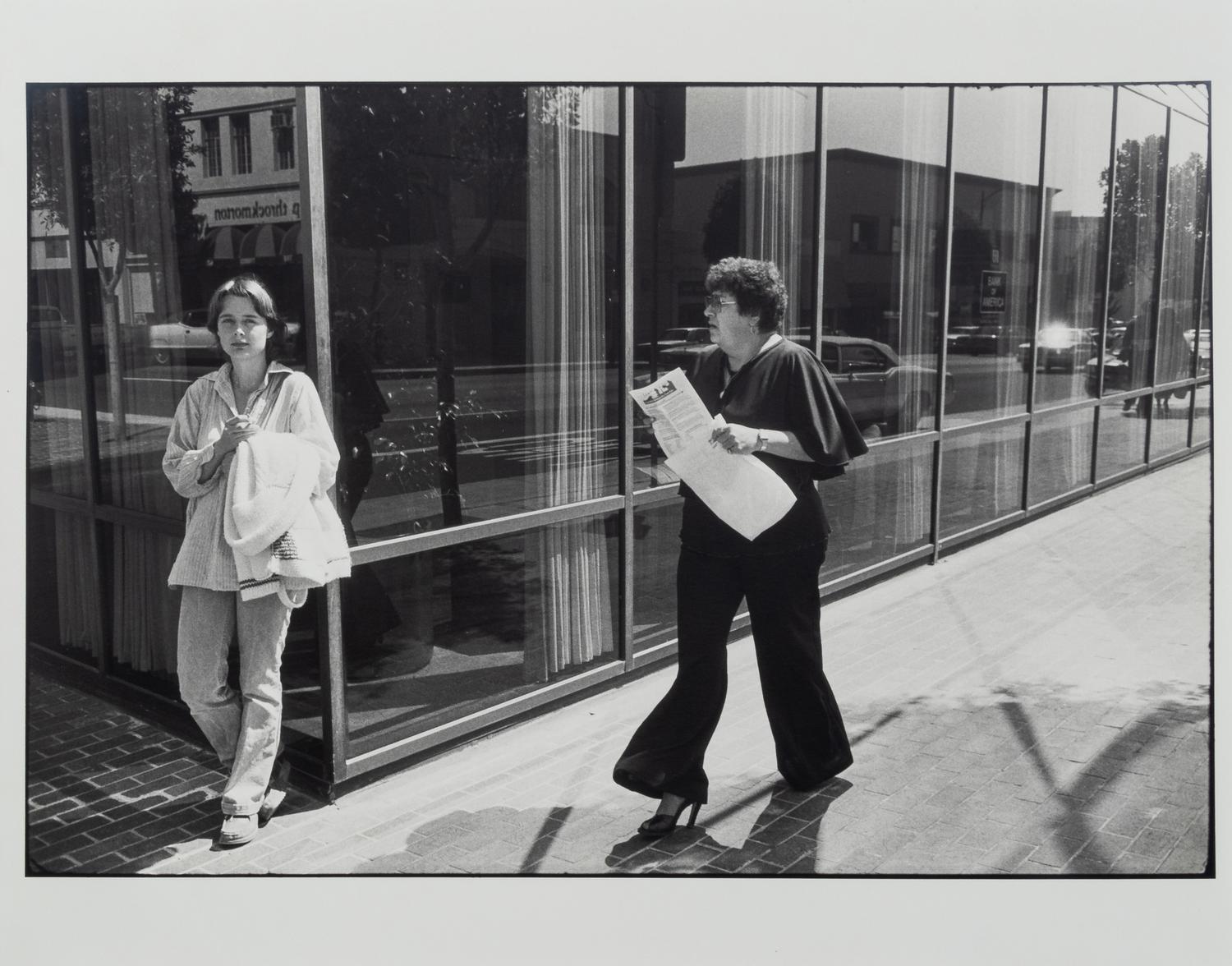 Garry Winogrand (1928-1984) Untitled (Two women, Beverly Hills,) from "Women are Better than Men...", 1982