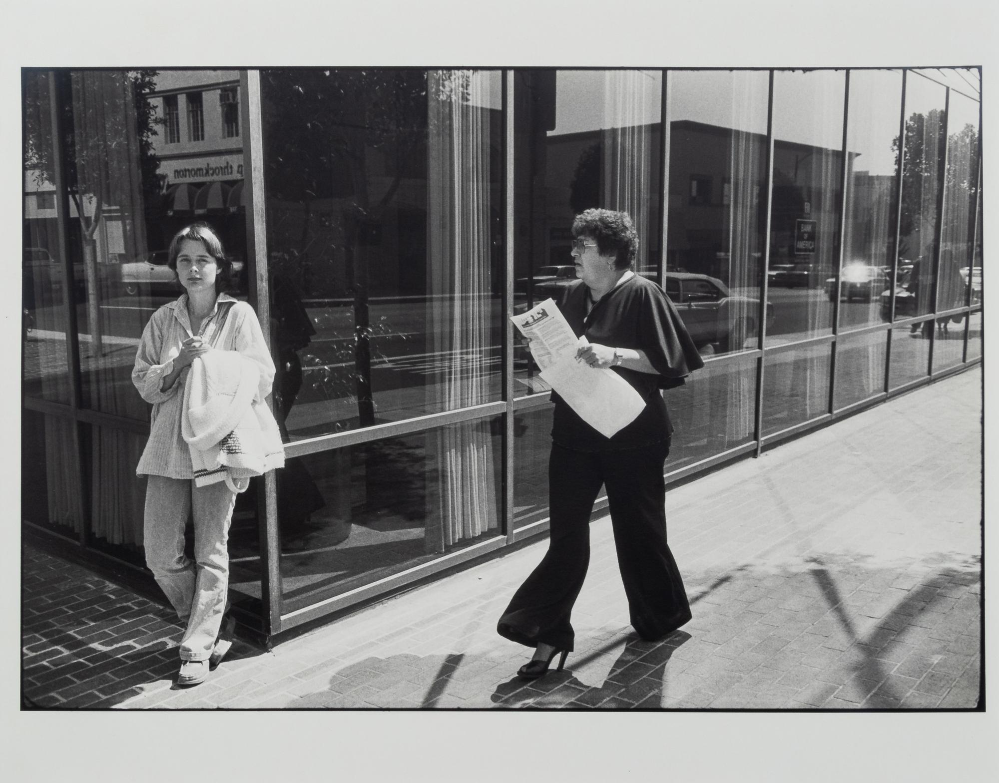 Garry Winogrand (1928-1984) Untitled (Two women, Beverly Hills,) from "Women are Better than Men...", 1982
