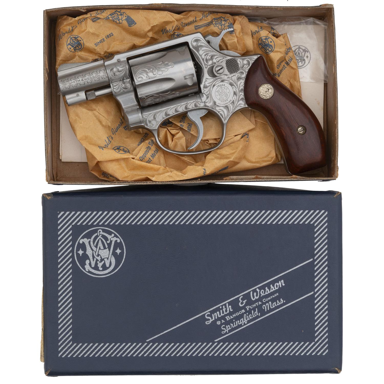 *Class A Engraved Smith & Wesson Model 60 in the Box