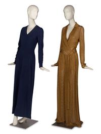 Two Knit Items, Oscar de la Renta Dress and Missoni Jumpsuit