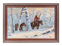 The Metis Trapper, and Bridger Meets Blackfeet