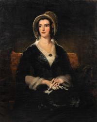 Portrait of Elizabeth Mack, also known as Mrs. Thomas Henderson, of Press Castle, Edinburgh