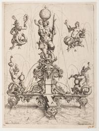 Architectura von Ausstheilung (Fountain with St. Christopher)