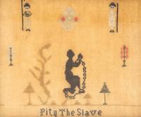 A Matched Pair of English Abolitionist Needlework Panels