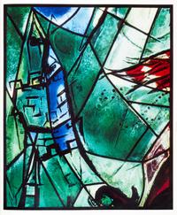 (CHAGALL, MARC) LEYMARIE, JOHN. The Jerusalem Windows. New York; Monte Carlo, (1962).