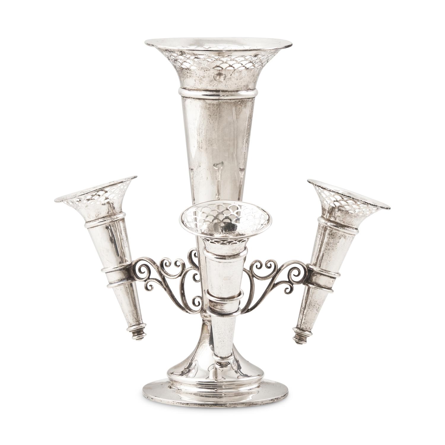 An English Silver Epergne