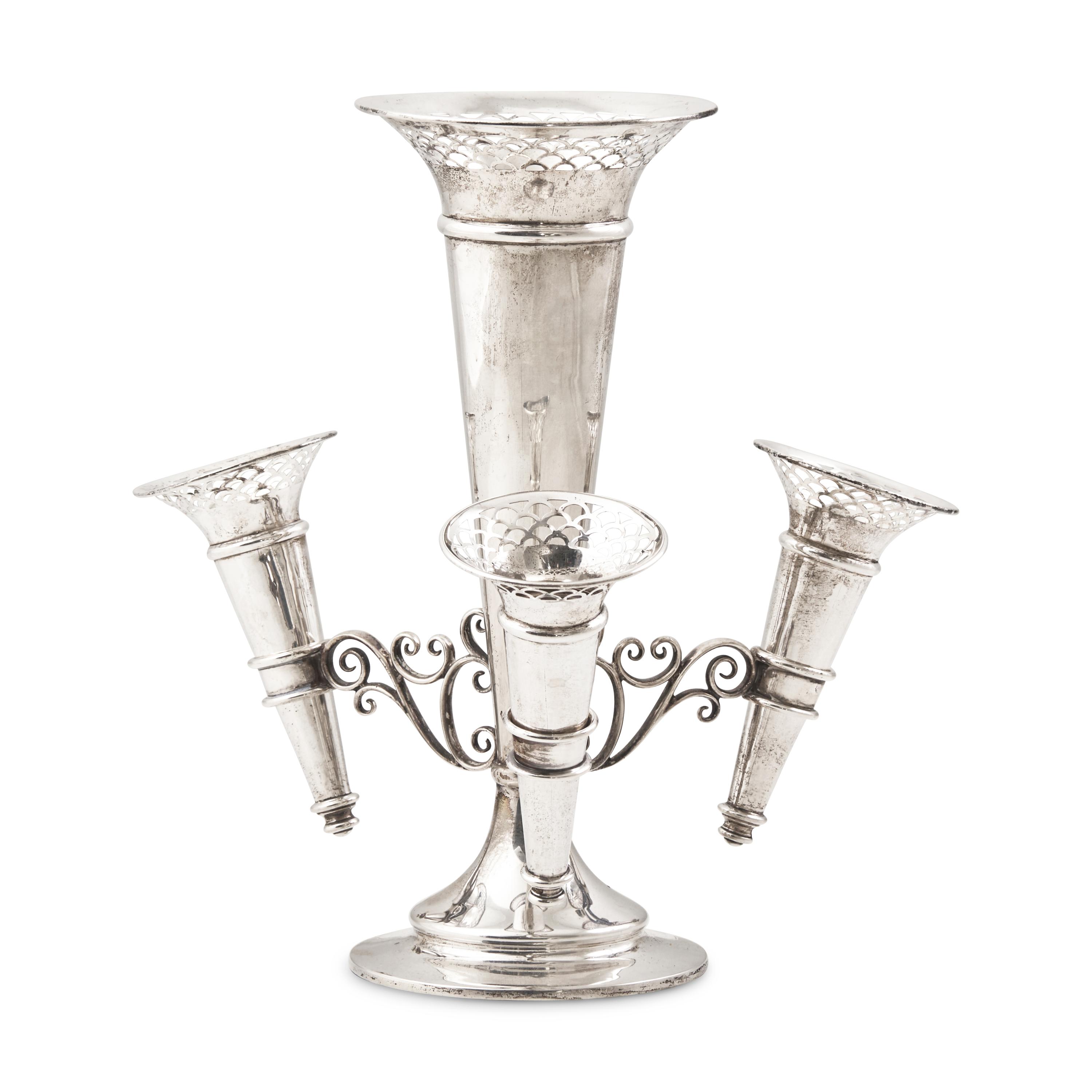 An English Silver Epergne