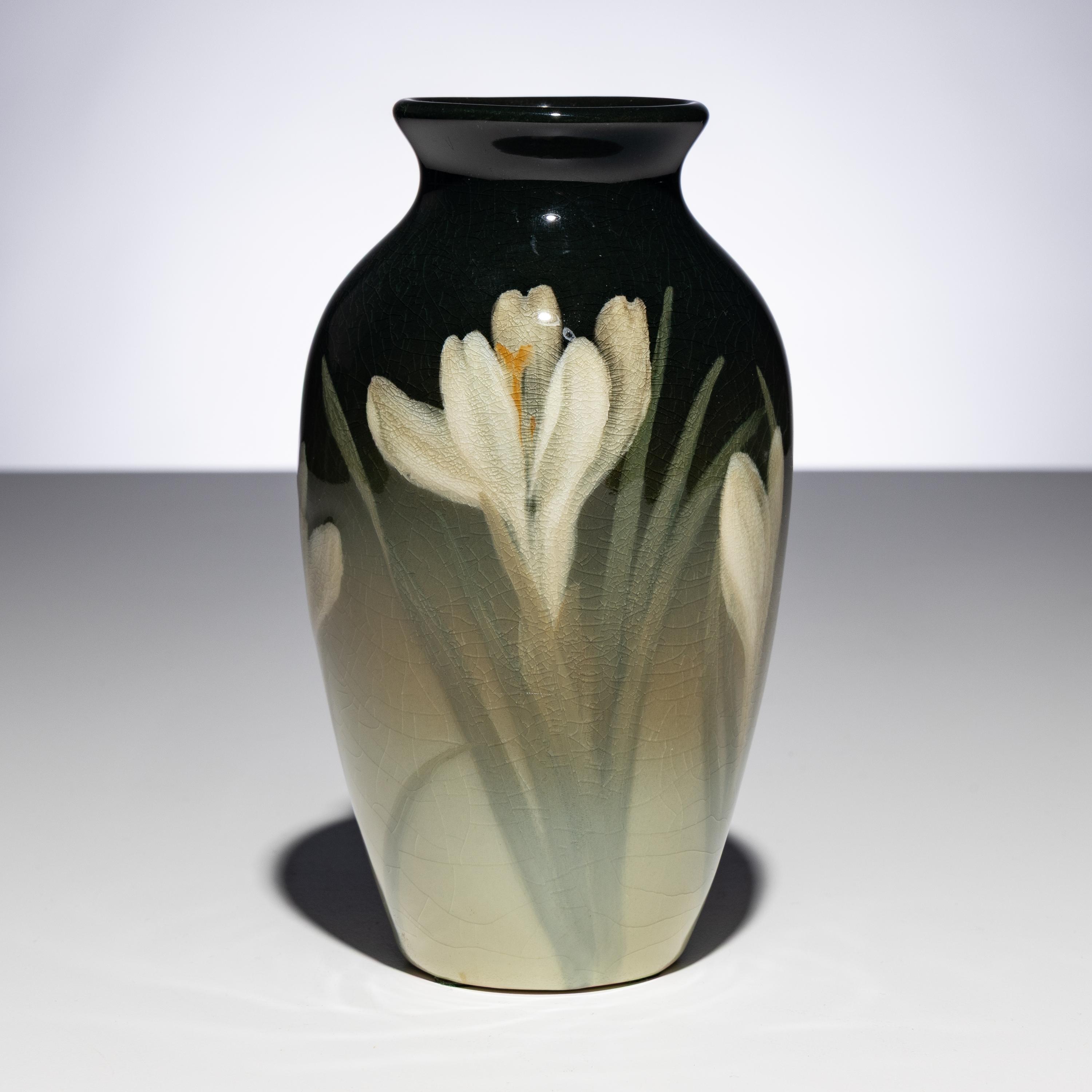 Sallie Coyne for Rookwood Pottery Co. (American, 1891–1939) — Iris Vase, 1903