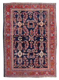 A Mahal Wool Rug