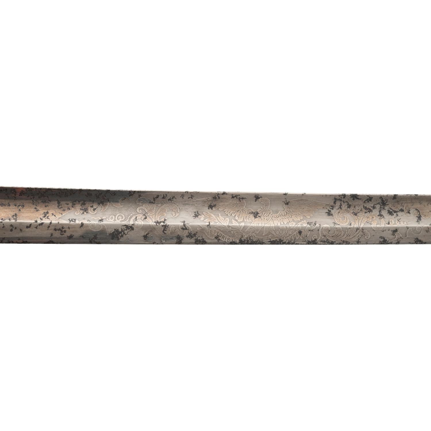 Clauberg Non-Regulation Staff & Field Officers Sword of Lt. Charles Lee - 11th Indiana Volunteer Infantry