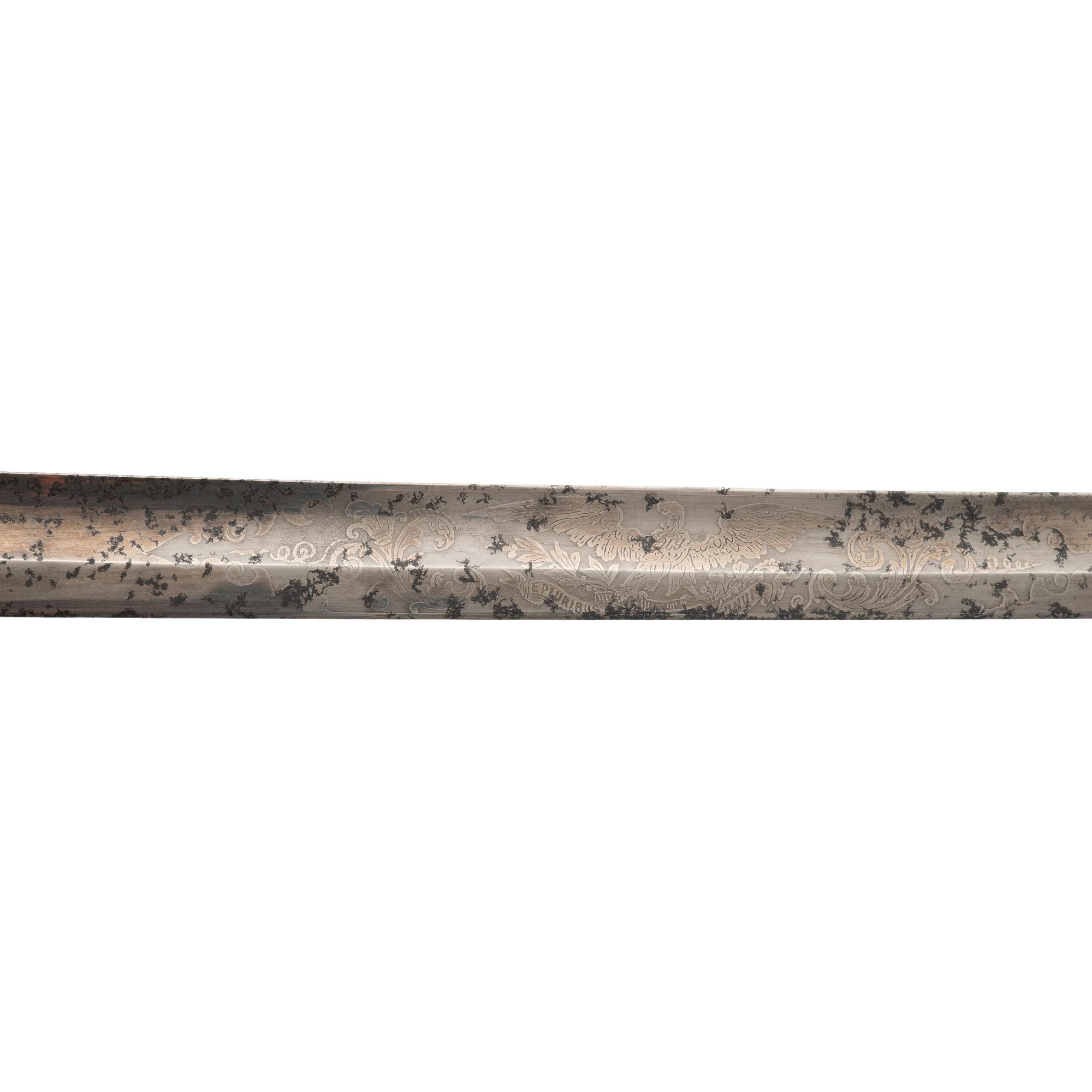 Clauberg Non-Regulation Staff & Field Officers Sword of Lt. Charles Lee - 11th Indiana Volunteer Infantry
