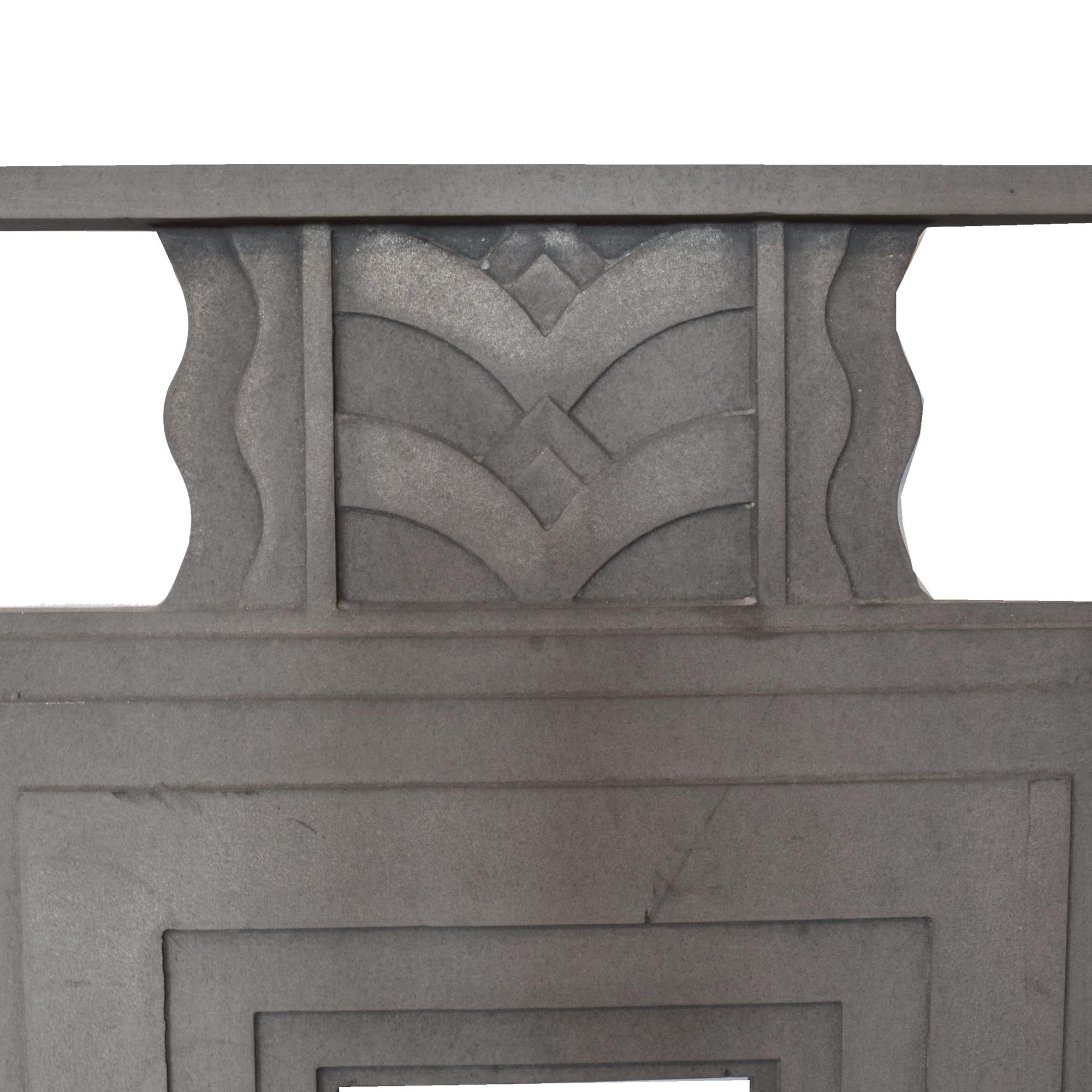 A Cast Aluminum Fragment from Chicago's Lake Shore Drive 38" W x 5.5" D x 39.5" H — United States, Circa 1937