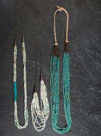 Pueblo Multi-strand Turquoise and Heishi Necklaces