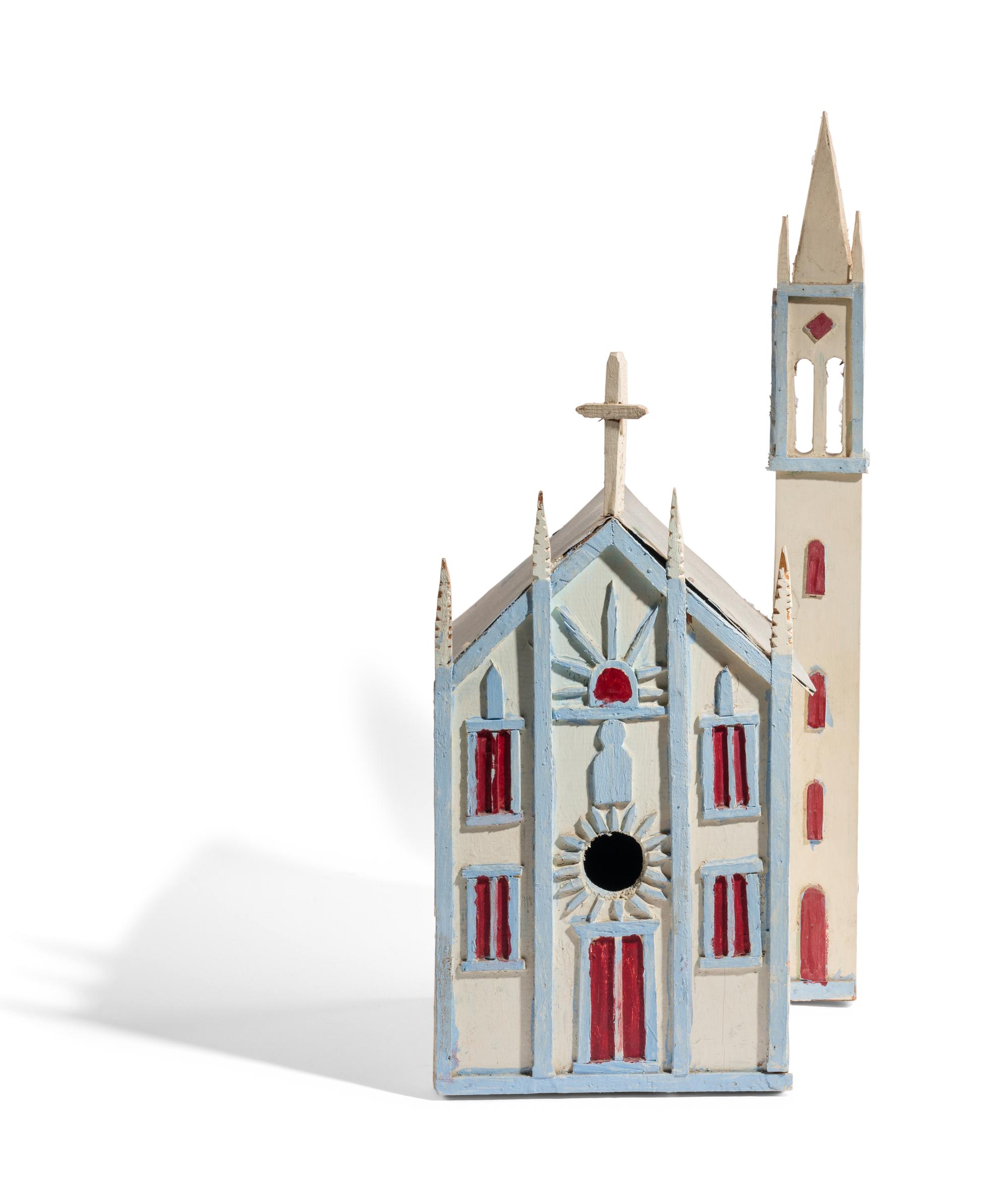 Birdhouse Church (White)
