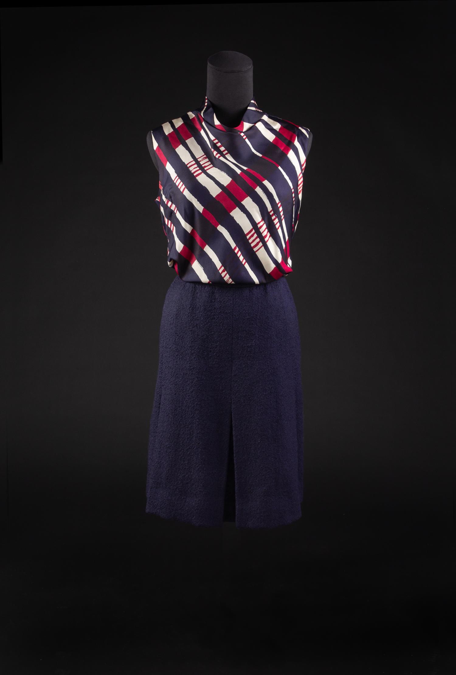 Christian Dior by Marc Bohan Haute Couture Ensemble, Spring-Summer 1964 — Worn by Dame Olivia de Havilland