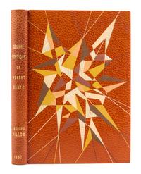 (VILLON, JACQUES) GANZO, ROBERT. Oeuvre poetique. Paris, 1957. Bound by Devauchelle. Limited, signed, additional suite of etchings.