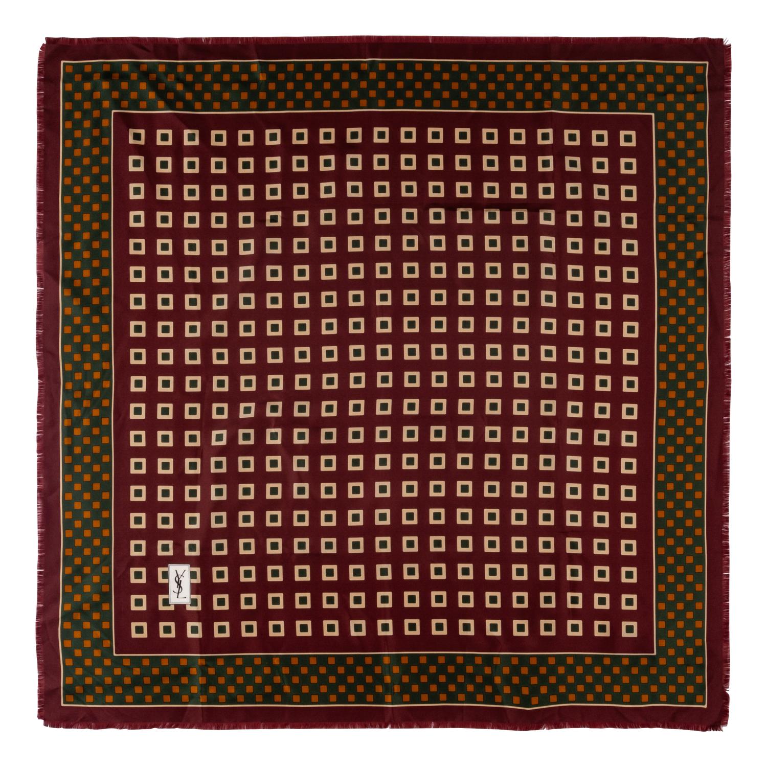 Five Designer Scarves: One Chanel and Four Yves Saint Laurent