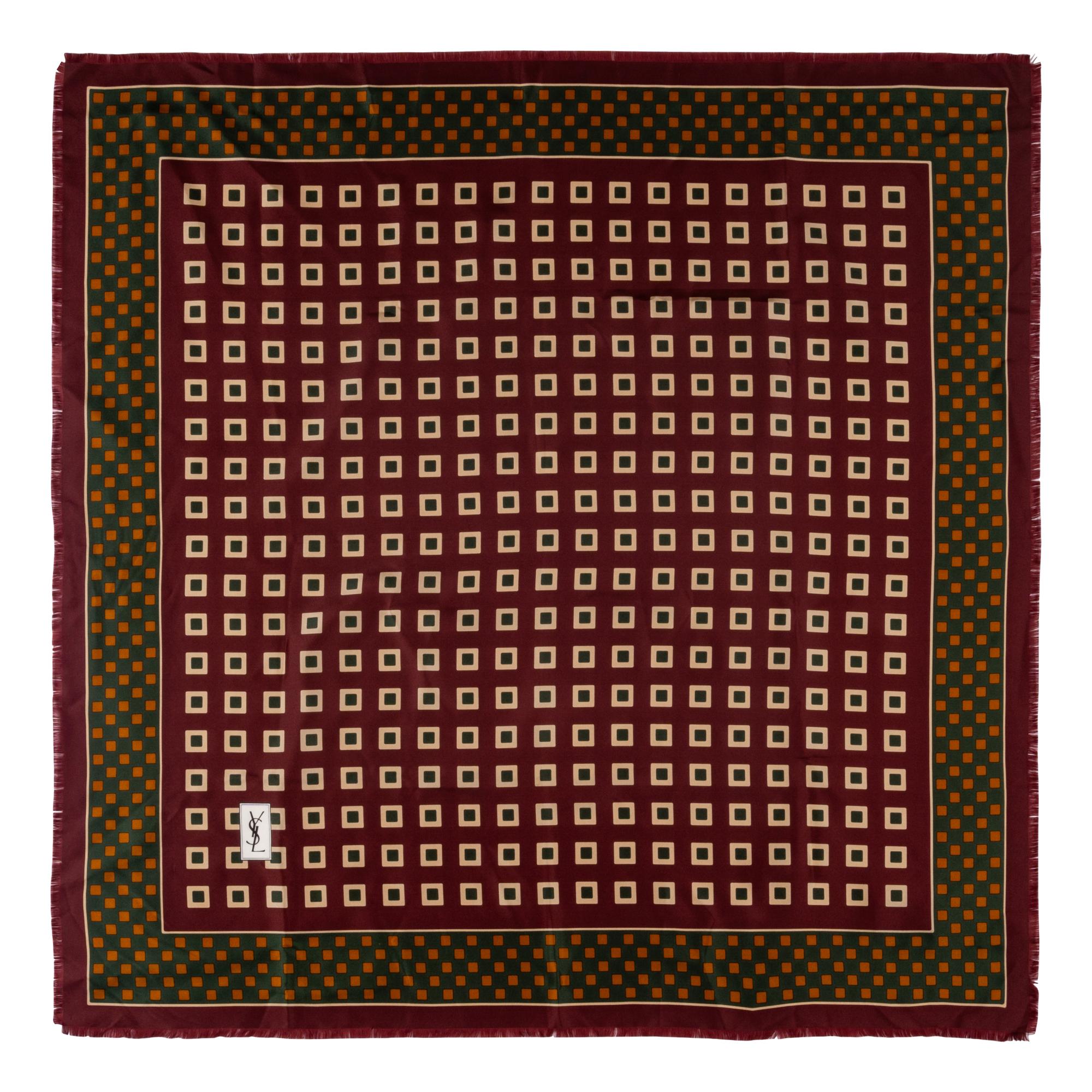 Five Designer Scarves: One Chanel and Four Yves Saint Laurent