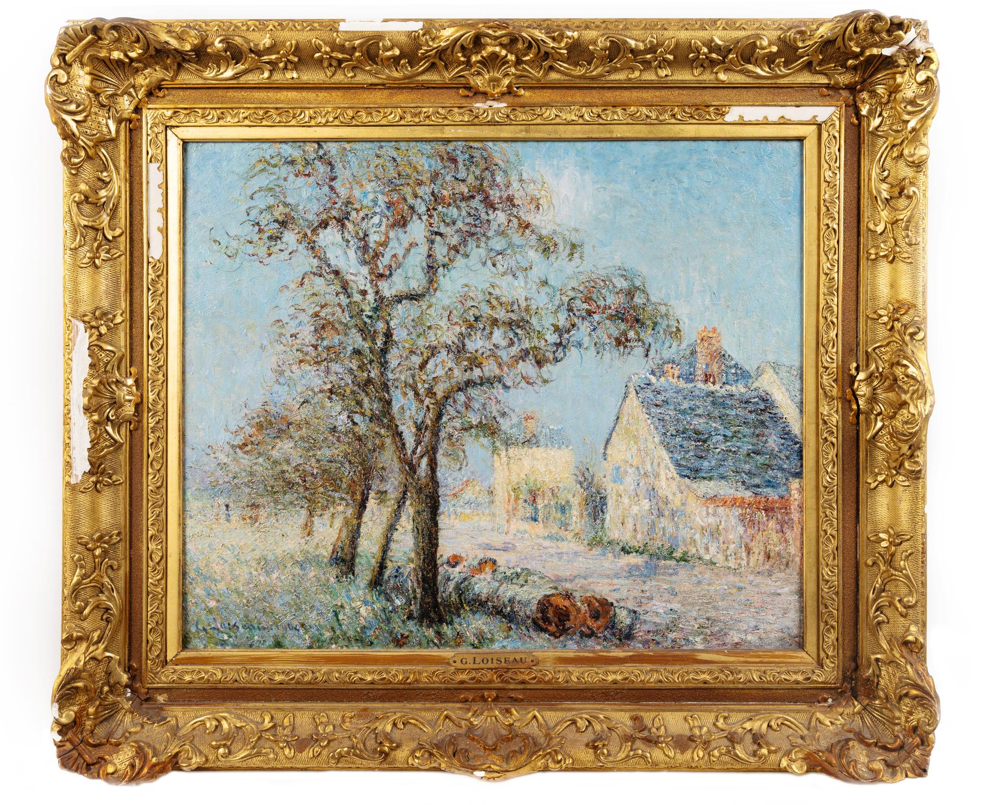 Gelée blanche au Vaudreuil (La Route de Louviers)