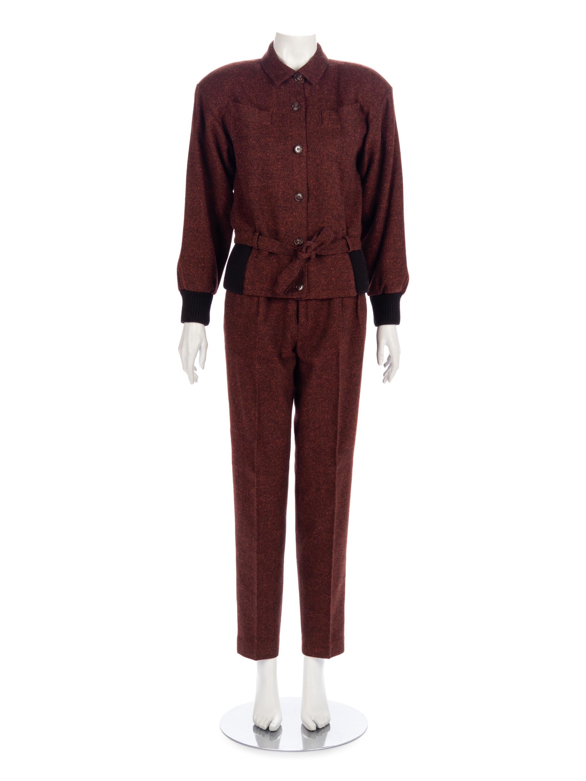 Three Vintage Designer Wool ensembles, 1980-90s