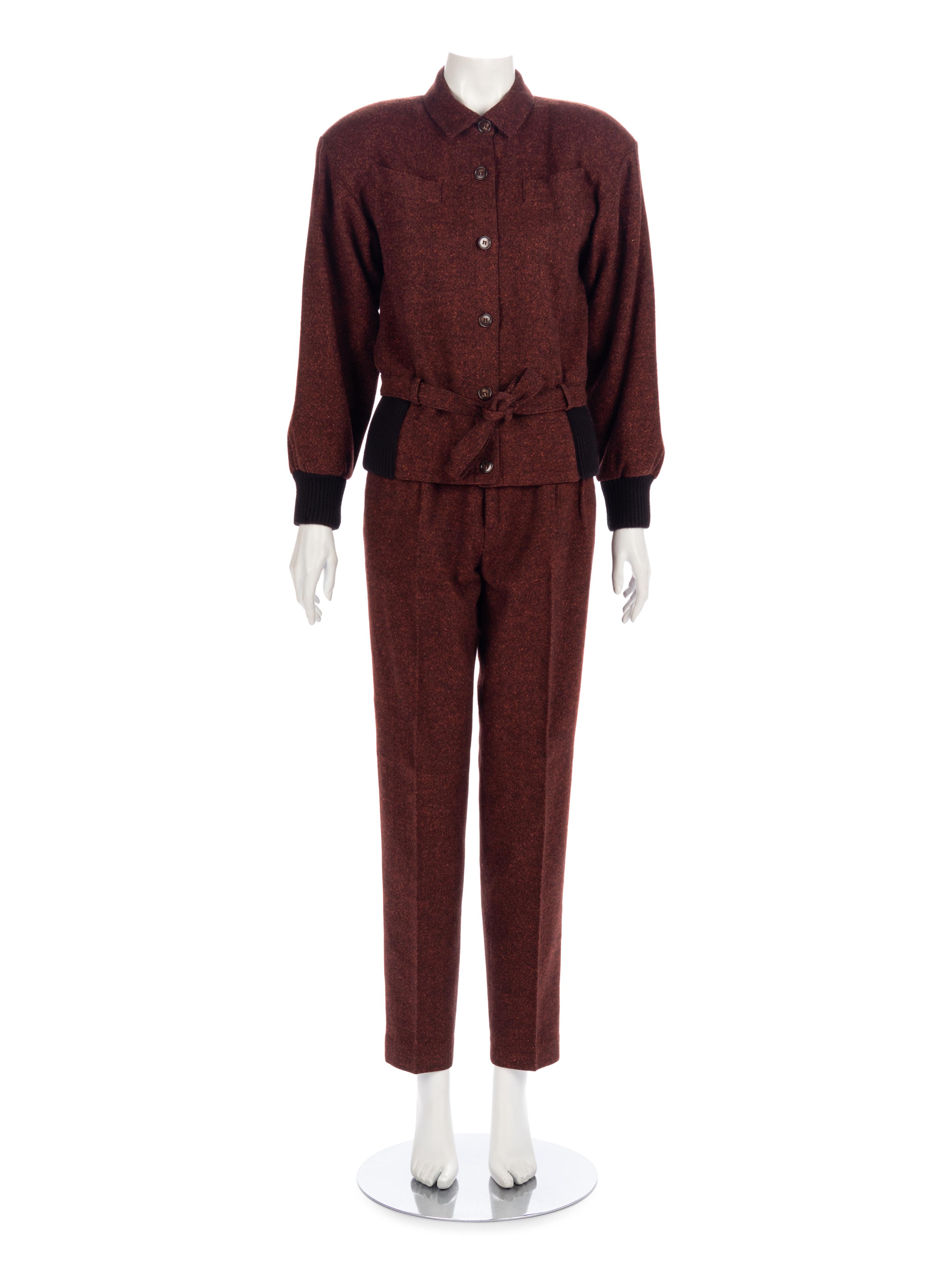 Three Vintage Designer Wool ensembles, 1980-90s