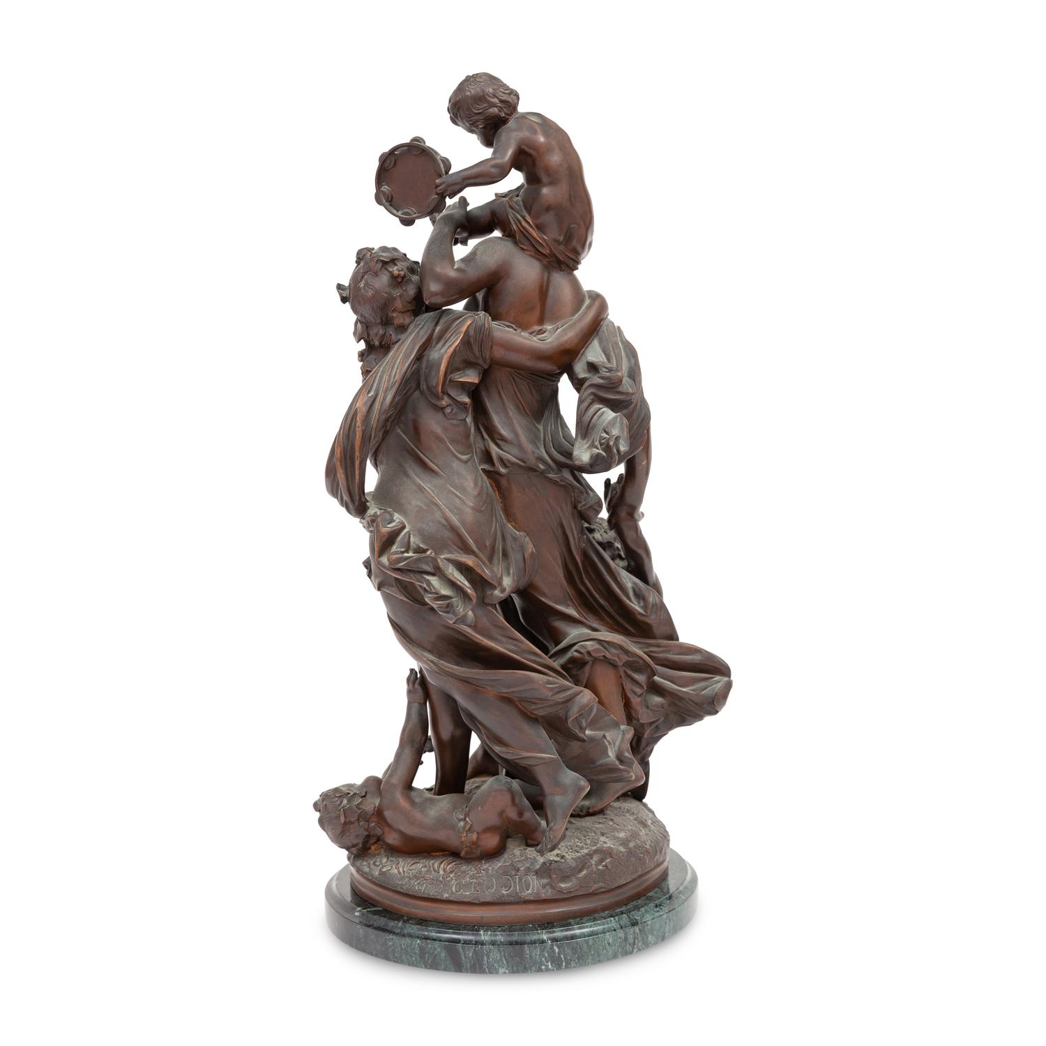 Bacchantes and Dancing Putti, 19th Century