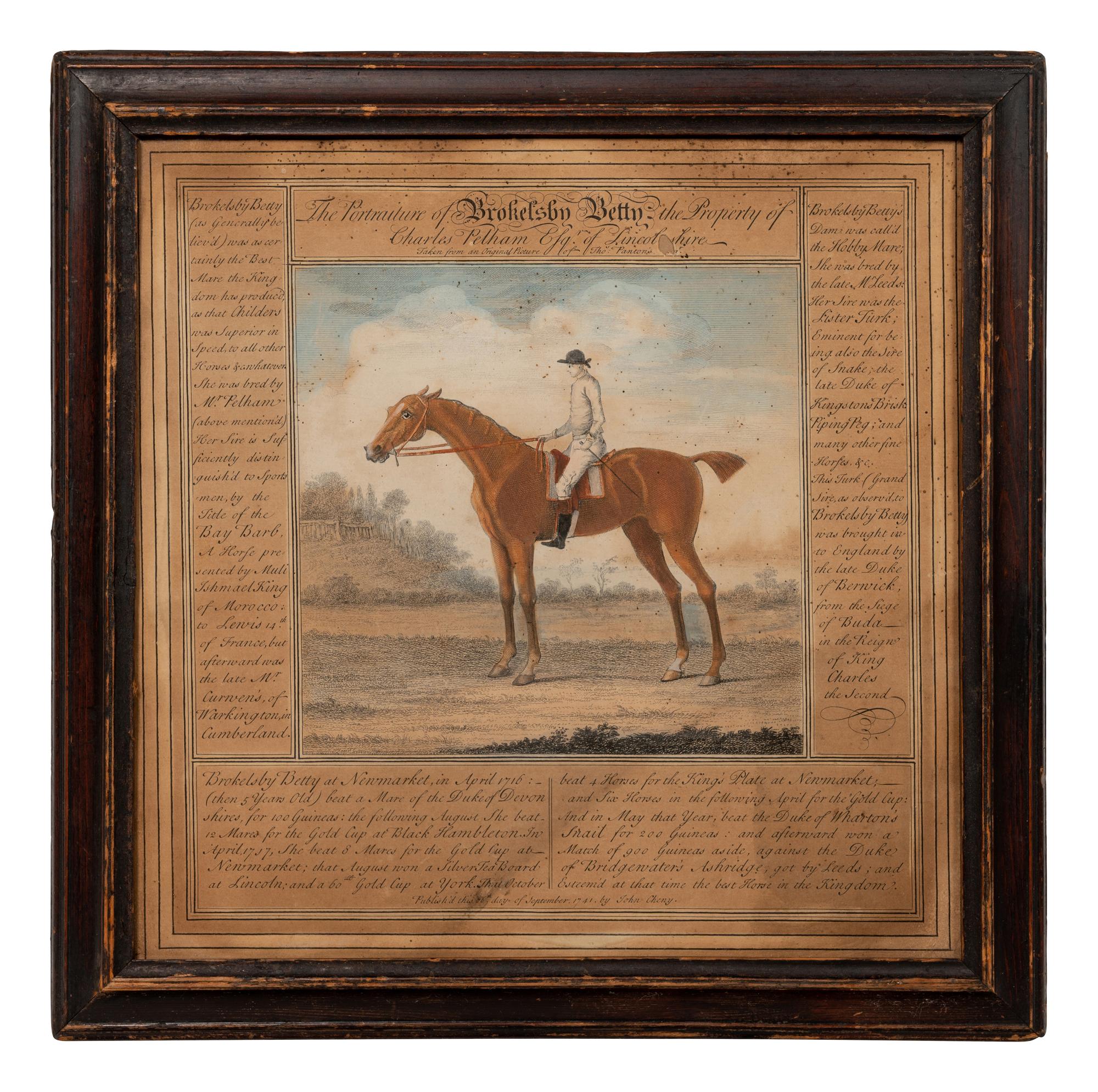 Two Pairs of Hand Colored Engravings (17th/18th Century)