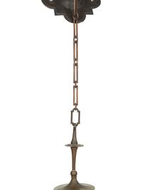 A Pair of Bronze "Montgolfière" Bird Cage Lanterns