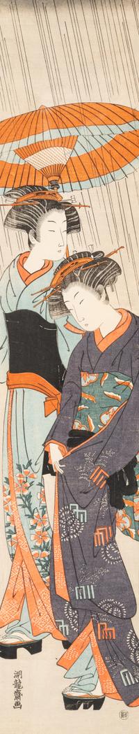 Isoda Koryūsai (1735-1790), Utagawa Kunichika (1835-1900) and One Other