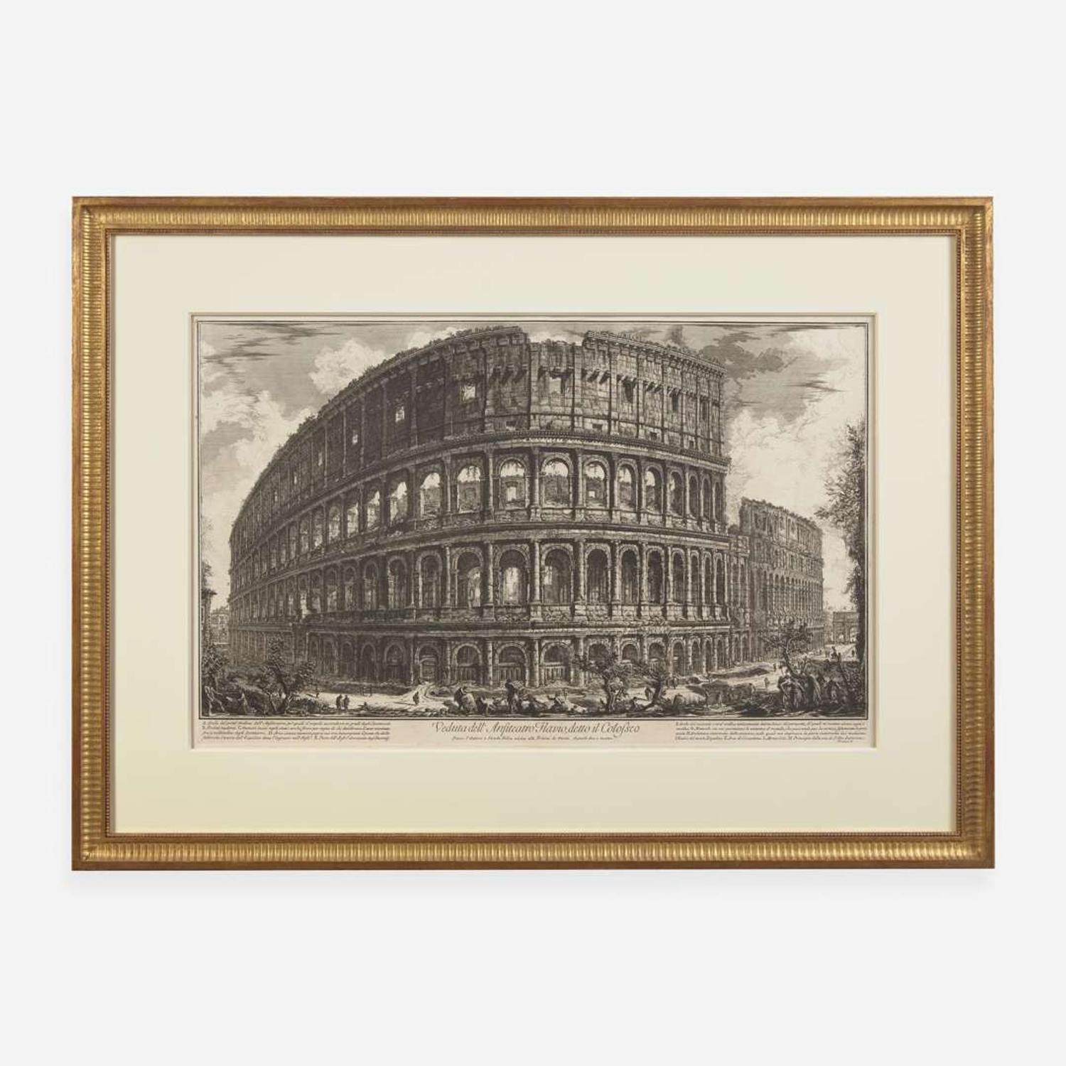 [Prints] Piranesi, (Giovanni Battista) Veduta dell' Anfiteatro Flavio, detto il Colosseo