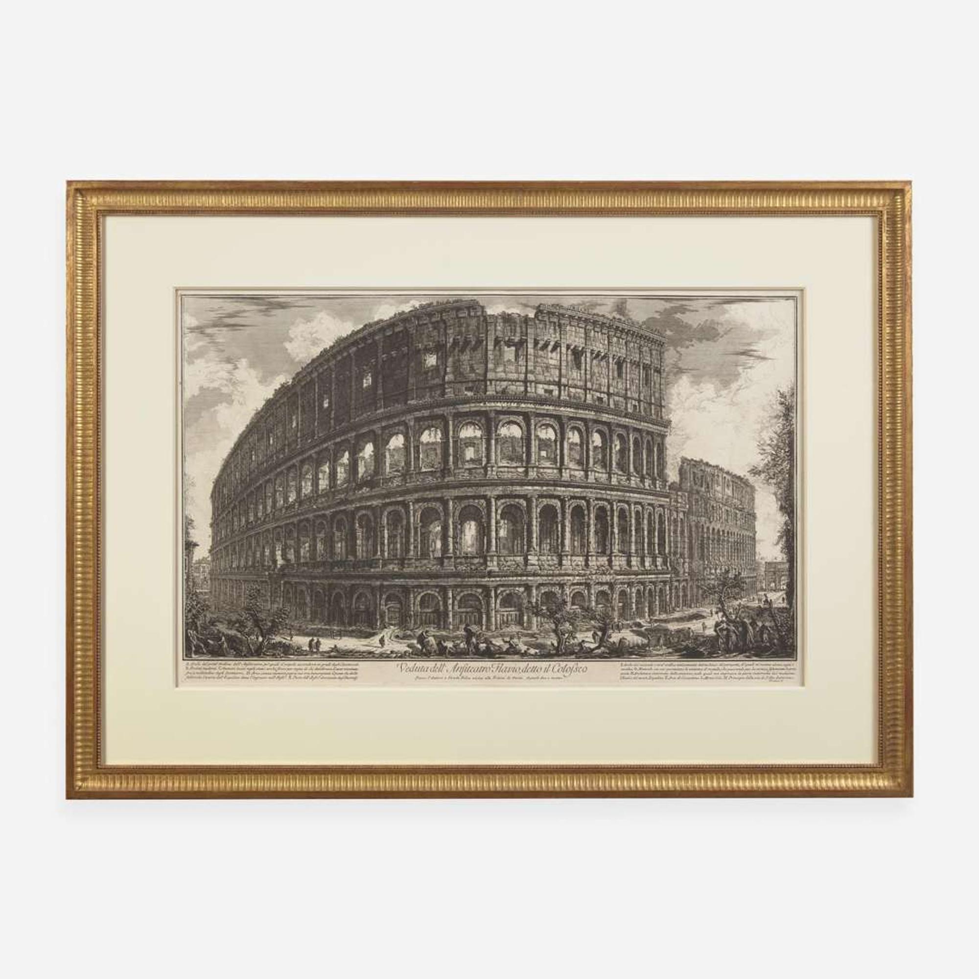 [Prints] Piranesi, (Giovanni Battista) Veduta dell' Anfiteatro Flavio, detto il Colosseo