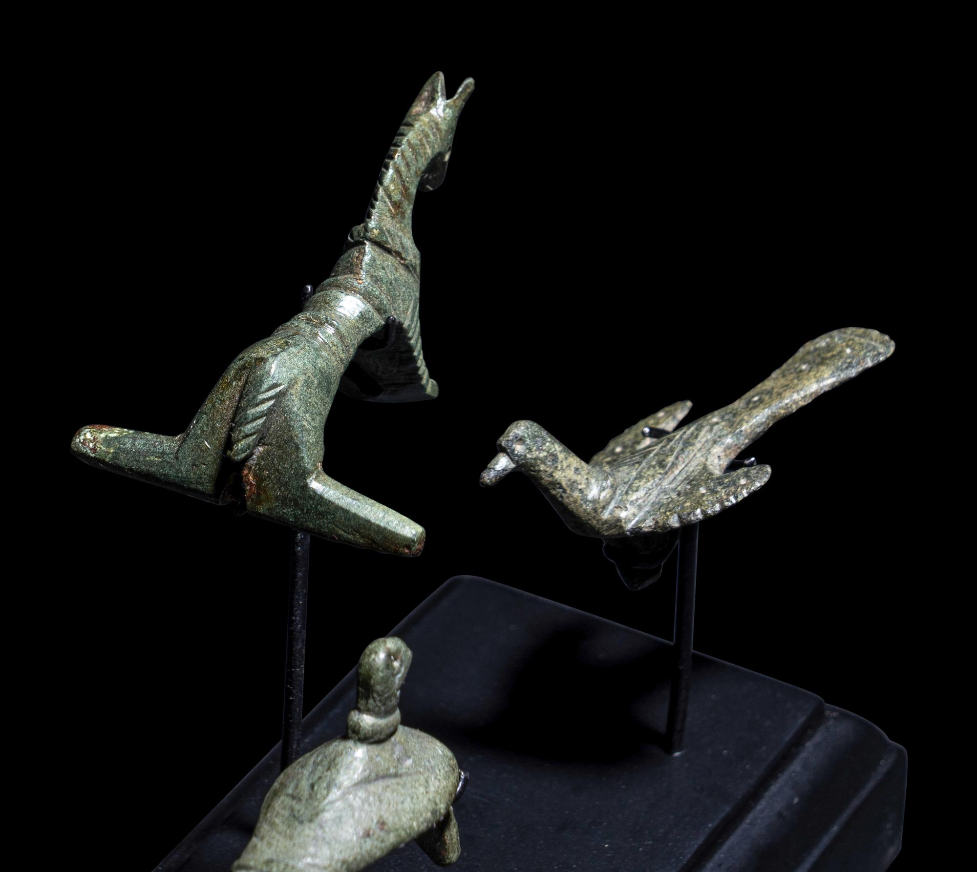 Three Roman Bronze Fibulae