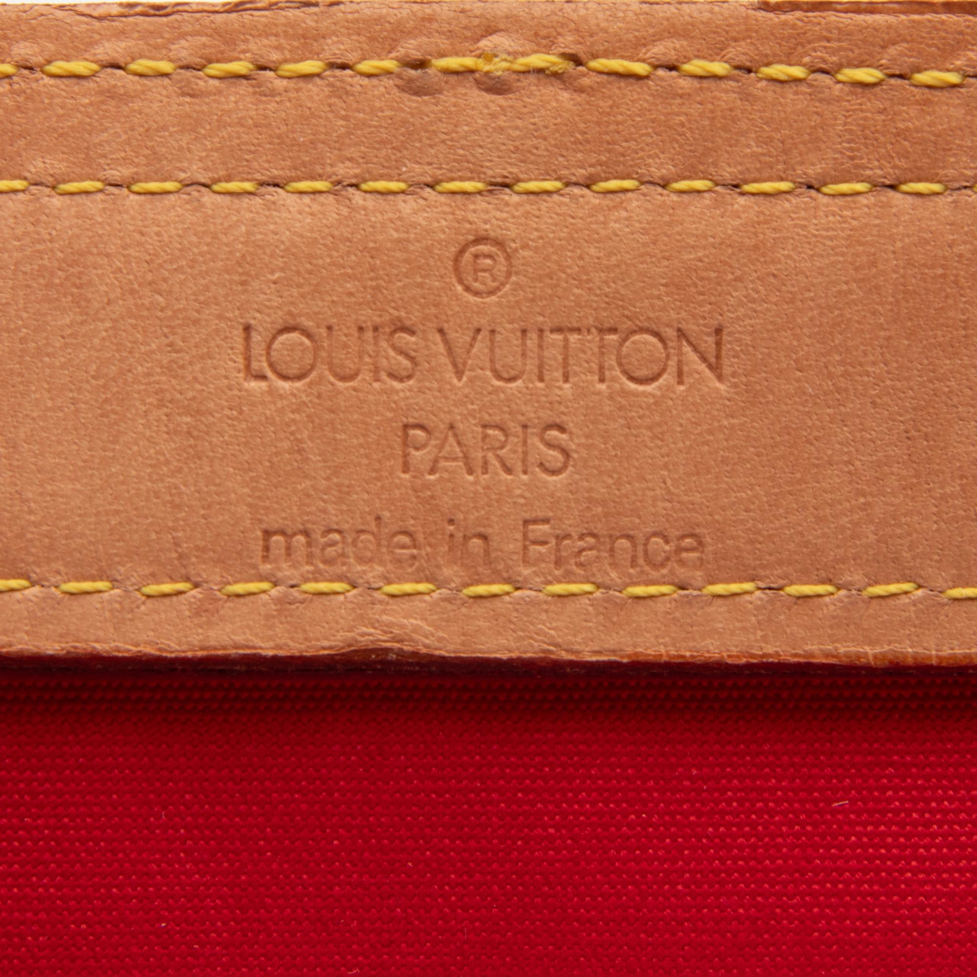 Louis Vuitton, Red Patent Leather Stanton Tote