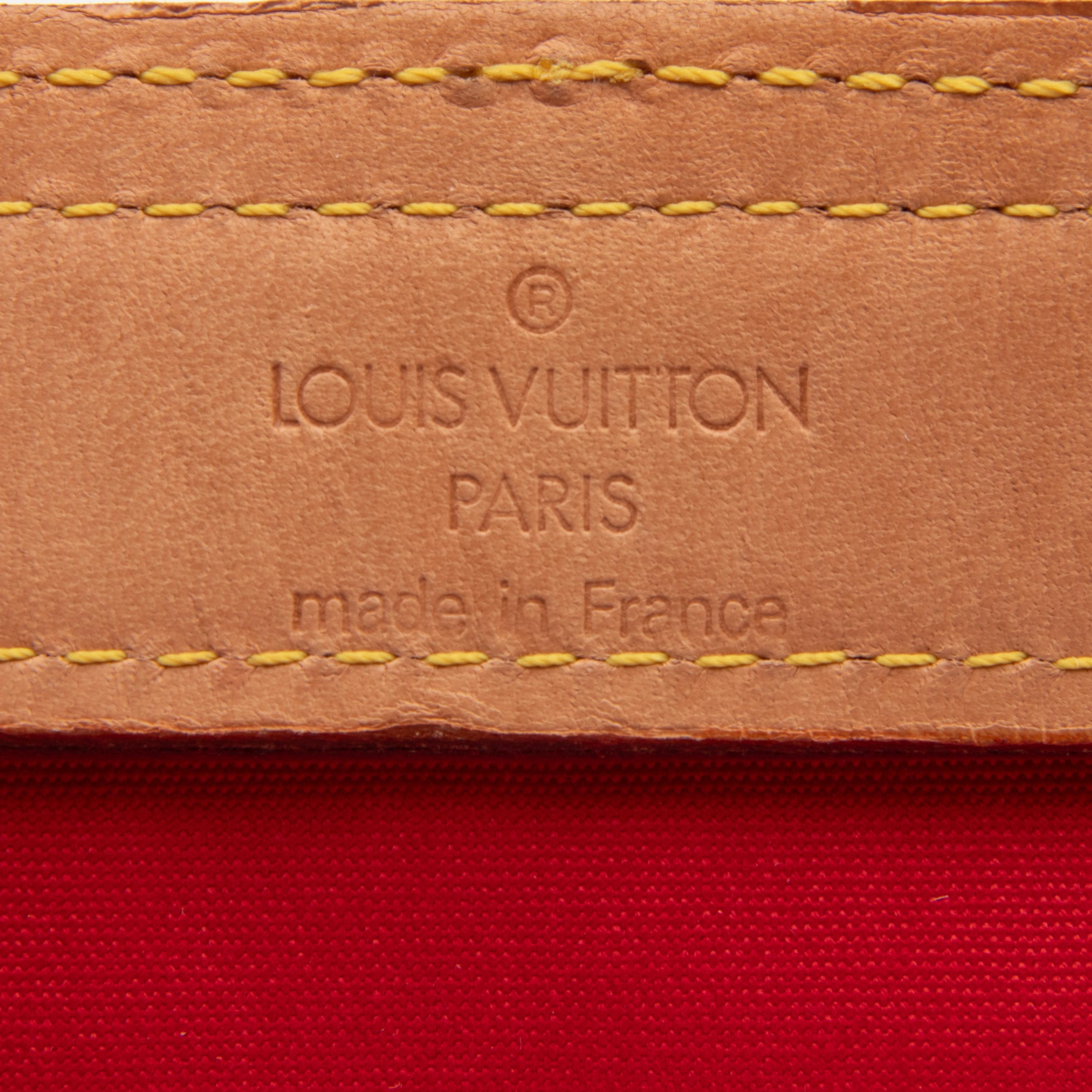 Louis Vuitton, Red Patent Leather Stanton Tote