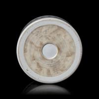 A Chinese Famille Verte Porcelain Brushpot 粉彩山水詩文筆筒