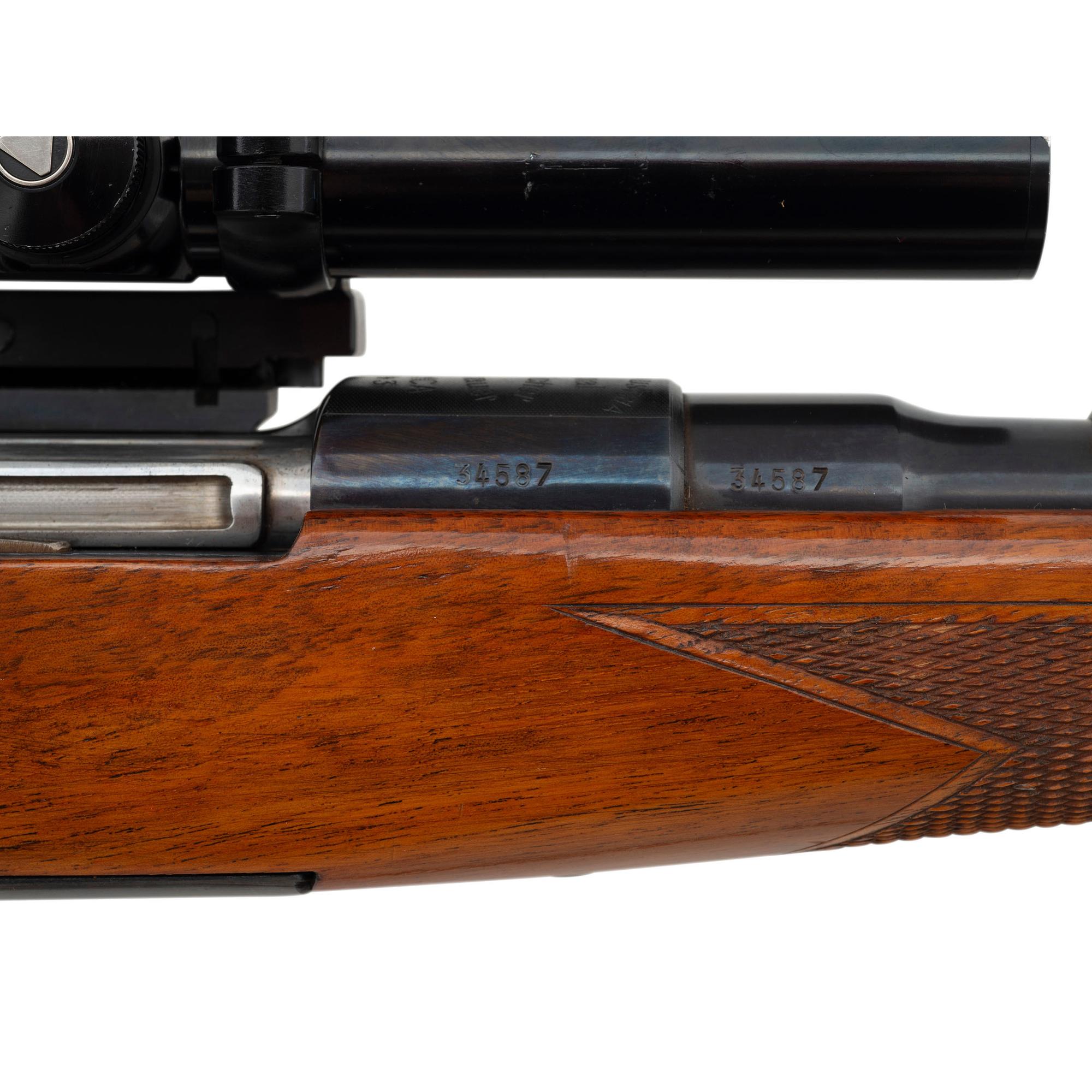 **Mannlicher-Schoenauer Model MCA in .243 Winchester with Bausch & Lomb Scope