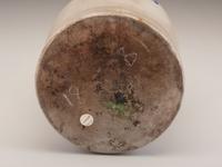 An E and L.P. Norton Cobalt Decorated Stoneware Two-Gallon Leaf Jug