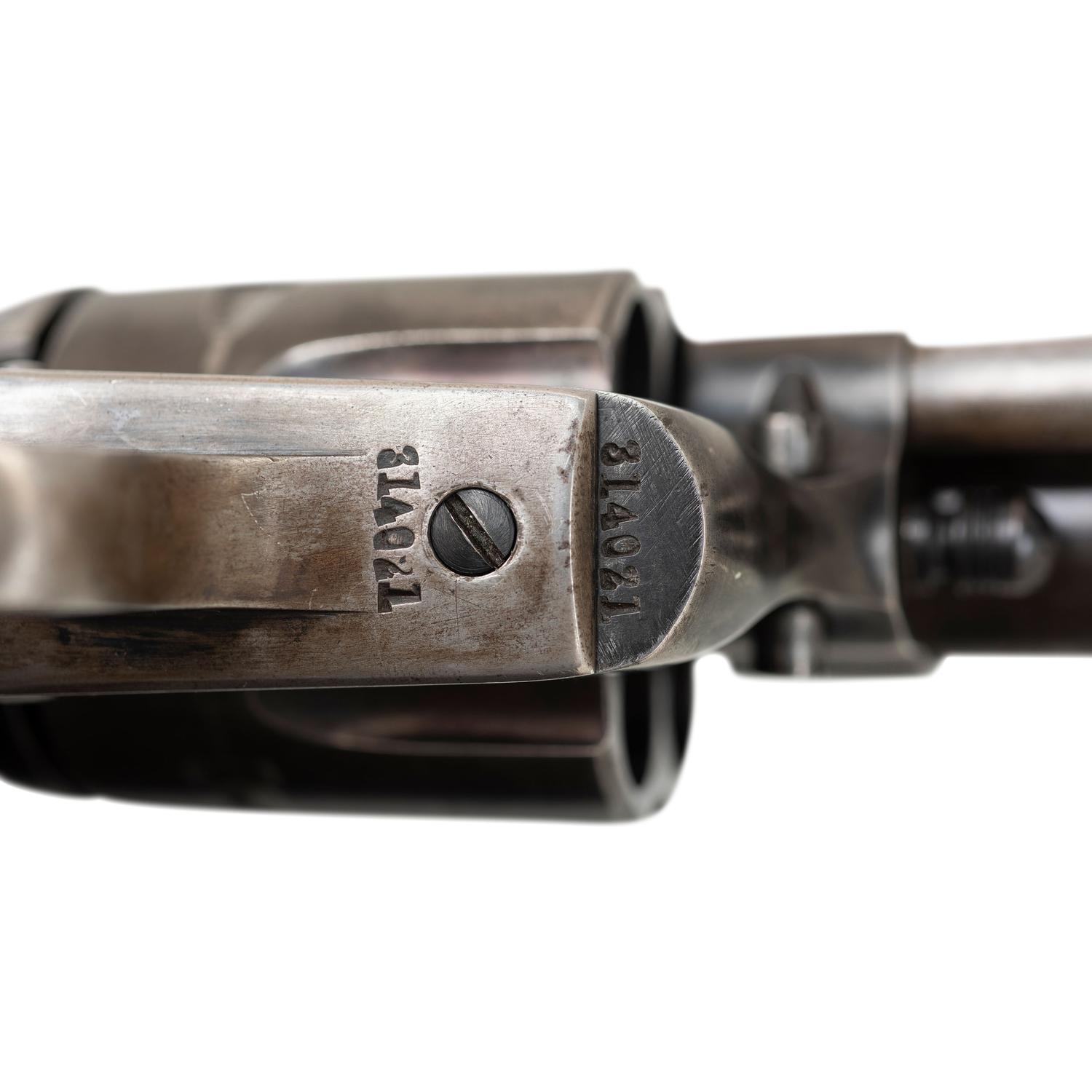 ** 1910 Production Colt Single Action Army marked Ken S French on the Butt