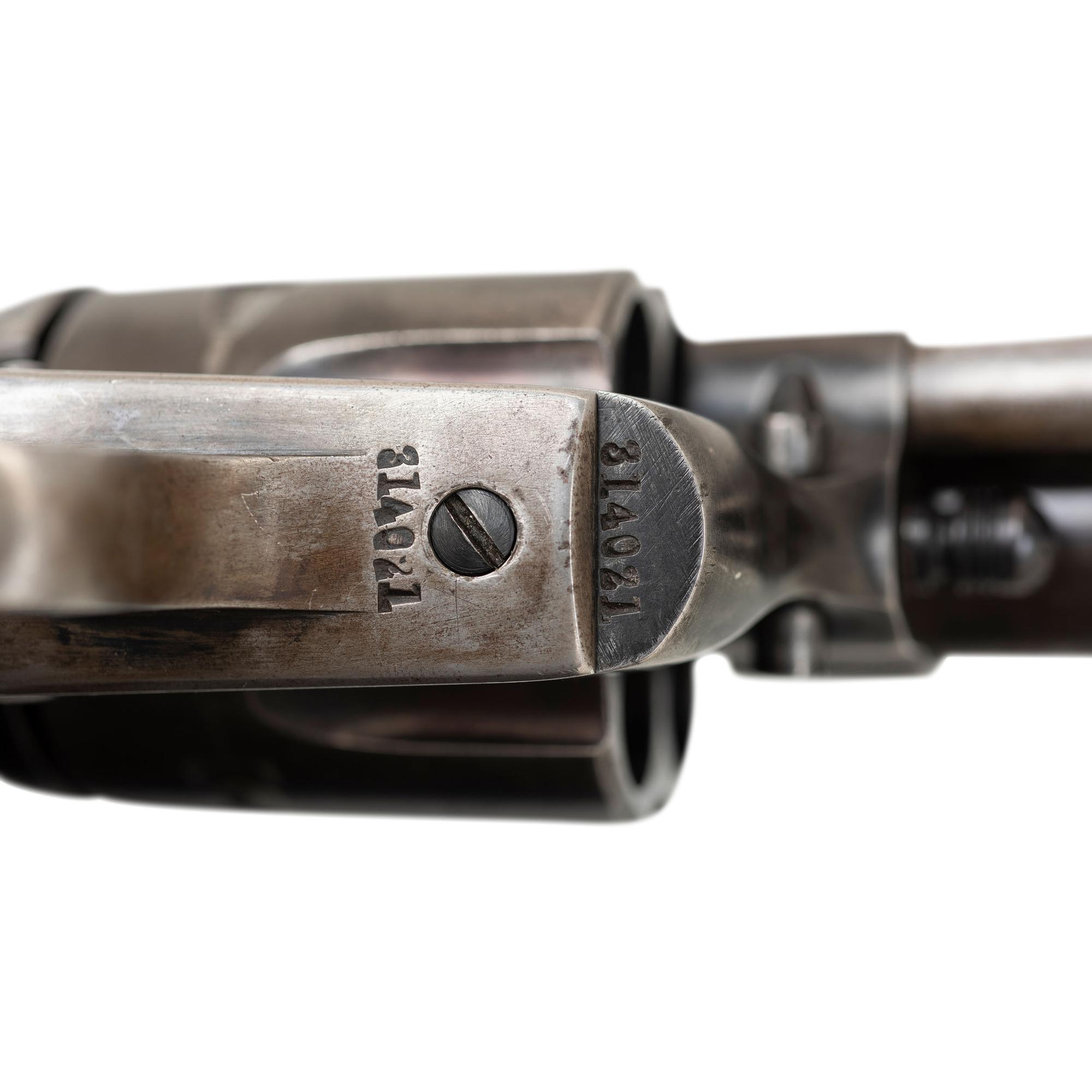 ** 1910 Production Colt Single Action Army marked Ken S French on the Butt