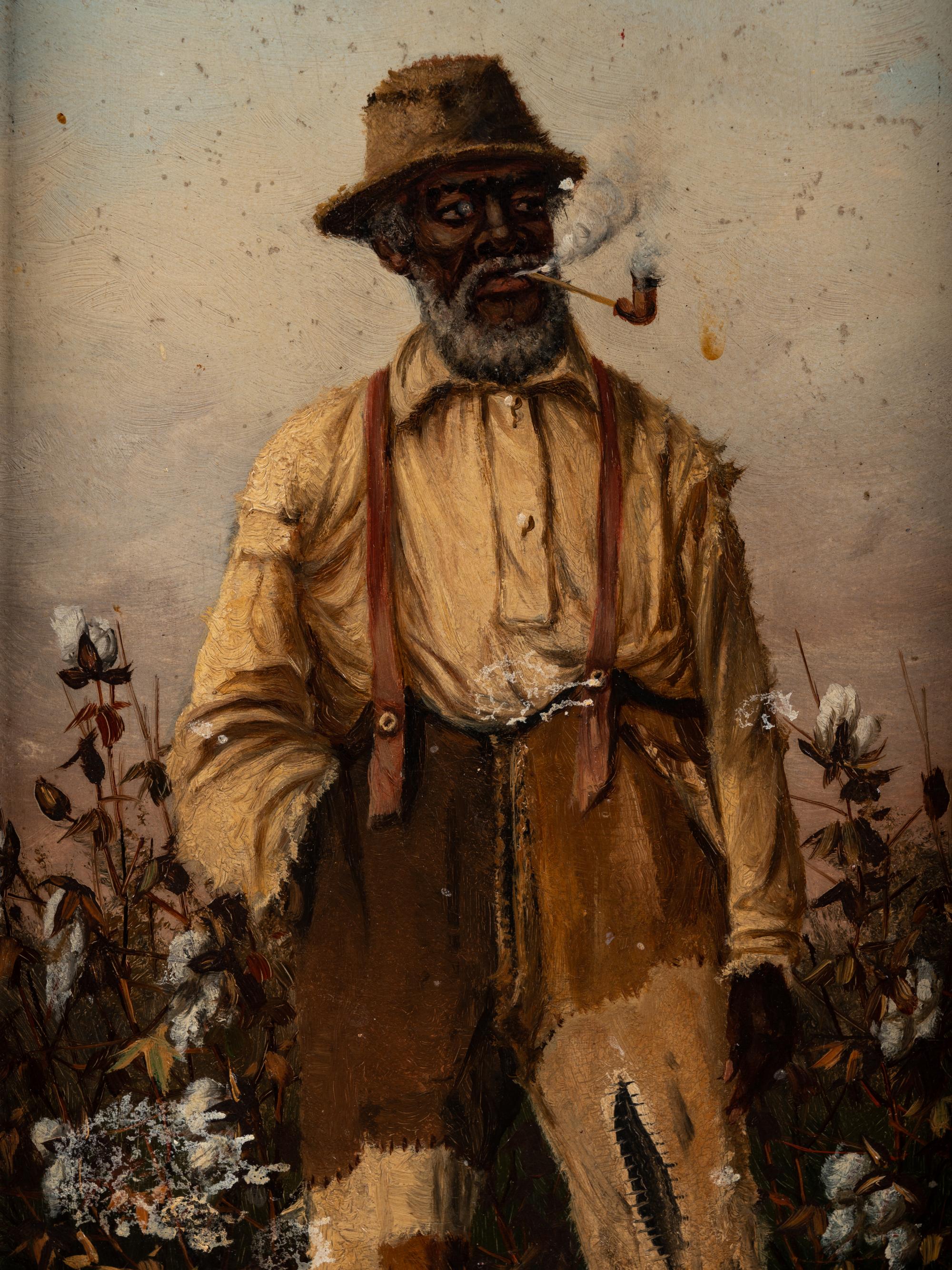Cotton Pickers, A Man and Woman (a pair of works)