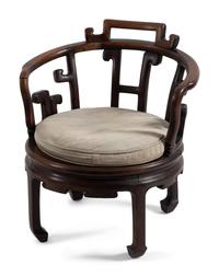 A Chinese Rosewood Armchair