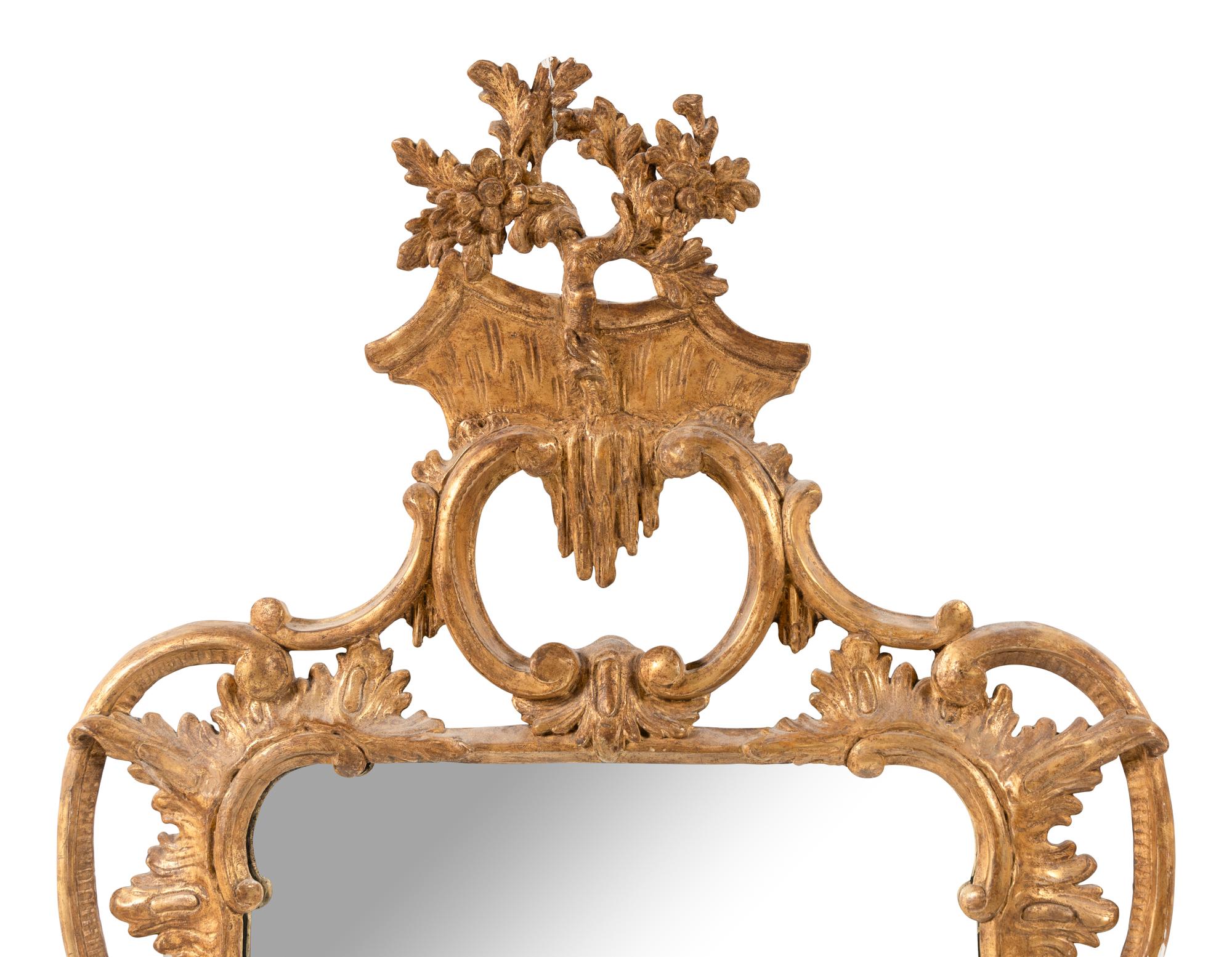 A George III Giltwood Mirror